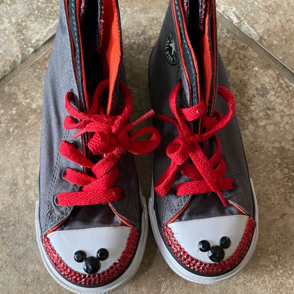 Custom Mickey converse